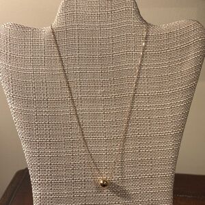 Eternagold 14K Gold Ball Pendant Necklace